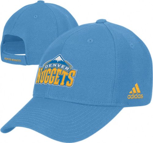 Denver Nuggets Basic Logo Cotton Primary Adjustable Strapback Hat