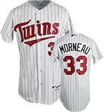 Justin Morneau White Majestic MLB Home Navy Authentic Minnesota Twins Jersey