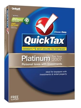 QuickTax 2007 Platinum [OLD VERSION]