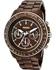 Fossil Stella Chronograph Brown Aluminum Mens Watch CH2746