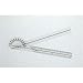 Plastic 6-3/4" Goniometer 180 Degrees