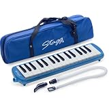 Stagg MELOSTA32BL 32 Note Melodica with Case - Blue
