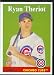 2007 Topps Heritage Baseball Card # 78 Ryan Theriot Chicago Cubs - Mint Condition - In Protective Display Case