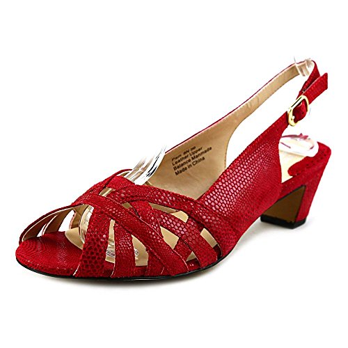 Ros Hommerson Women's Pam Peep-Toe Slingback Sandals
