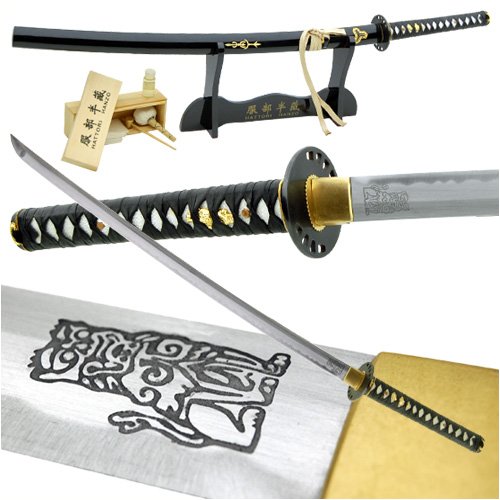Handmade Kill Bill Bride Sword Full Tang Razor Sharp with Accessories