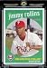2008 Topps Heritage # 350 Jimmy Rollins / Philadelphia Phillies / MLB Baseball Trading Card in a Protective Screw Down Display Case