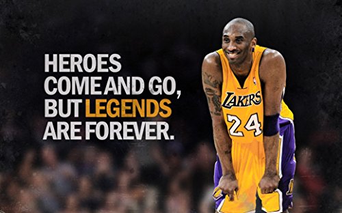 Kobe Bryant poster 40 inch x 24 inch / 21 inch x 13 inch by bribase shop