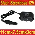 Auto Zigarettenanz�nder 3x Verteiler Steckdose 12V+USB