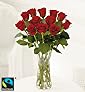 Fairtrade Dozen Red Roses