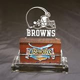 Cleveland Browns Nfl Business Card Holder W/ Gift Box