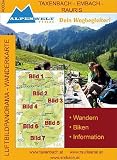  : Alpenwelt Karte; Taxenbach Raurisertal (Luftbildpanoramawanderkarte)