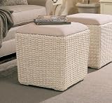 Portofino Woven Storage Cube Ivory