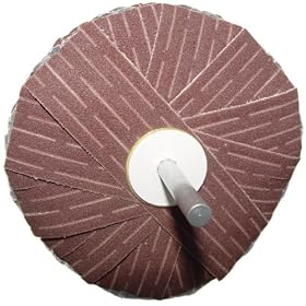 Magnate S4X14G22 Sanding Stars - 220 Grit; 4 Diameter; 1 4 Bore; 1 Count Pkg by Magnate