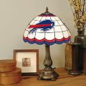 19" NFL Buffalo Bills Football Logo Tiffany Style Table Lamp