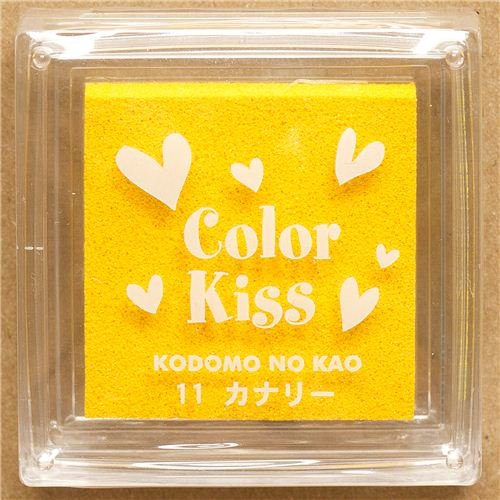 Imagen principal de Almohadilla de Tinta pequeña Amarilla de Japón