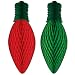 Packaged Tissue Christmas Light Bulbs Case Pack 36