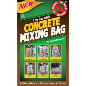 CEMENT SOLUTION CO LLC 102 Concrete Mixing Bag (12 pack) by CEMENT SOLUTION CO LLC