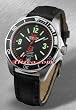 Vostok-Europe "K-3 Submarine" - Black Dial w/numbers / Black Bezel