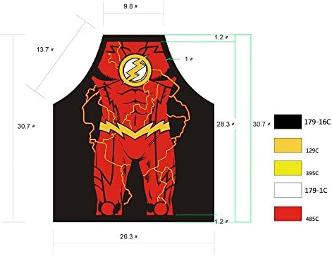 Armors Character Cartoon Apron,The Flash