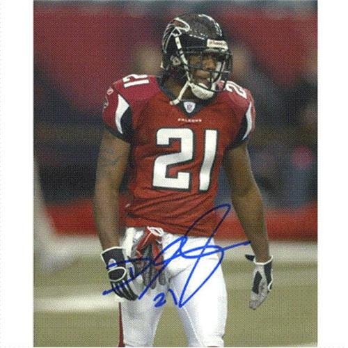 DeAngelo Hall Autographed Atlanta Falcons 8x10 Photo