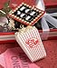 Popcorn Design Key Chain Favors, 36 pieces
