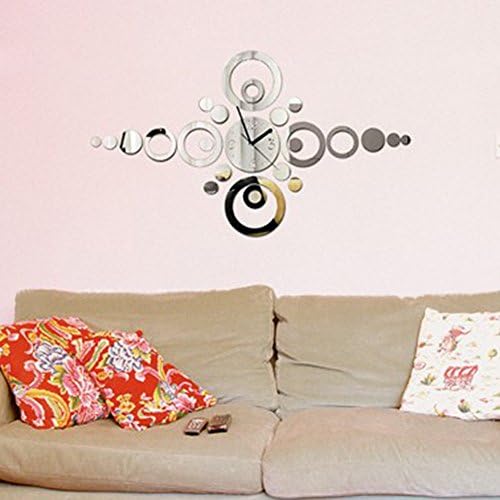 DHKIM DIY Creative Personality Wall Stickers Clock (Circularity3)