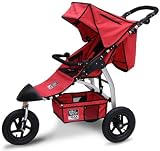 Tike Tech Single Trax360 Stroller- Red