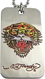 100% Authentic Ed Hardy Classic Tiger Dog Tag - SALE!