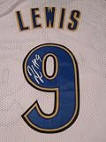 RASHARD LEWIS SIGNED AUTOGRAPHED WASHINGTON WIZARDS JERSEY COA + HOLOGRAMS