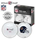 Wilson Staff 50 Chicago Bears 4-Pack Golf Balls