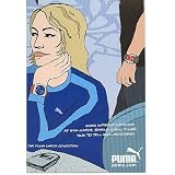 Puma (Watch Advertisement) Art Postcard - 4x6