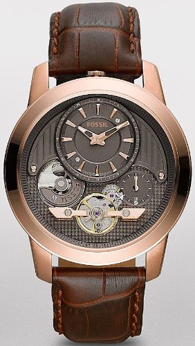 Fossil,Fossil Twist Leather Watch - Brown,FOSSIL,ME1114
