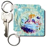 Cindy Thorrington Haggerty Mythical Magical - Aquamarine Dreams - Key Chains