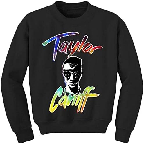 Taylor Caniff Men's Taylor Face Sweatshirt Medium Black