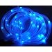 BLUE Solar Rope Tube 50 LED String Garden Light Inside/Outside