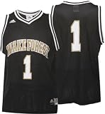 Wake Forest Demon Deacons Basic -No. 1- Basketball Jersey