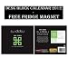 SU DOKU THE TIMES OFFICIAL DESK BLOCK CALENDAR 2012 + FREE SU DOKU FRIDGE MAGNET