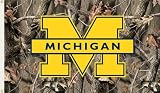 University of Michigan Wolverines Realtree Camo Flag