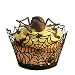 Paper Orchid Spider Web Cupcake Wrapper Black, Set of 12