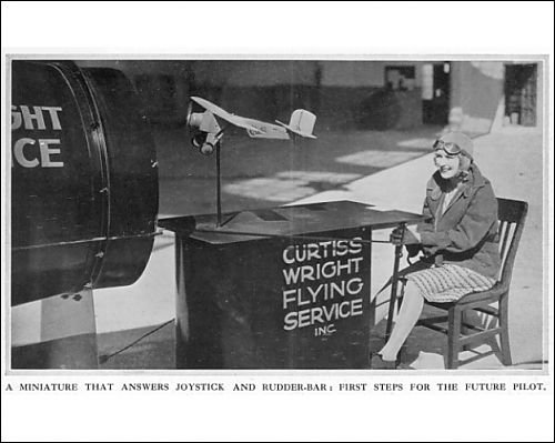 Photographic Prints of First Steps for the Future Pilot from Mary Evans