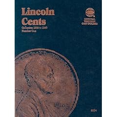 【クリックで詳細表示】Lincoln Cents： Collection 1909 to 1940， Number 1 (Official Whitman Coin Folder)