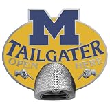 Michigan Wolverines Tailgater Bottle Opener Hitch Cover