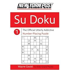 New York Post Sudoku: The Official Utterly Addictive Number-Placing Puzzle: 1 (New York Post Su Doku)