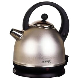 De'Longhi KBG24 matt silver cordless kettle