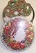 Gourmet Food : Scott's Cakes 1 lb. White Chocolate Covered Pretzel with Christmas Jimmies in a Wreath Tin