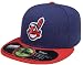 MLB Cleveland Indians Authentic On Field Game 59FIFTY Cap (Navy/Red ...