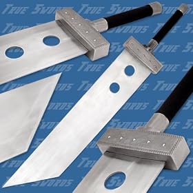 Final Fantasy 7 Buster Sword Full Tang Battle Ready HUGE SIZE