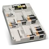 Resource 40 Battery Rack with Tester - Grey