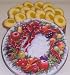 Gourmet Food : Scott's Cakes 1 lb. Lemon Butter Cookies in a Classic Wreath Tin