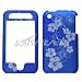 Iphone 3G S & 3G Illusion Hibiscus (Blue) Phone Protector Case
